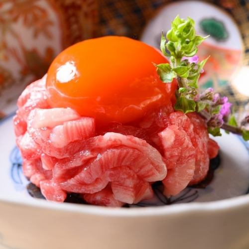 Hokkaido Wagyu beef tartare