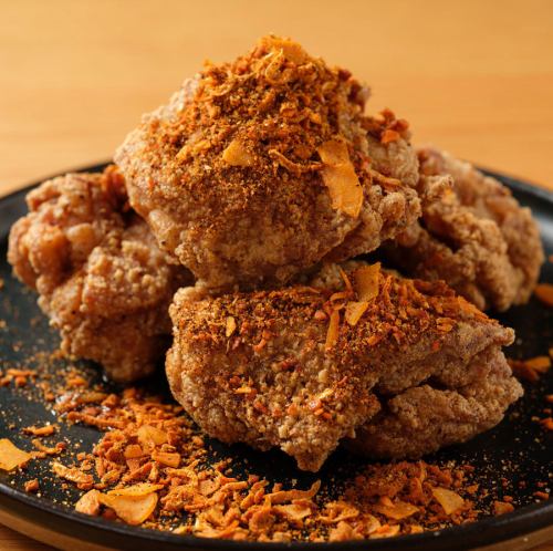 フライドチキン オリジナルスパイス掛け