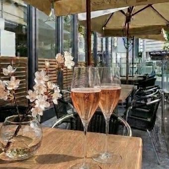 【季節限定】Sakura Blossom course～乾杯ロゼワイン付き / テーブルで春を感じる《全5品》～