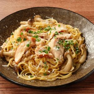 黄油酱油鸡肉蘑菇