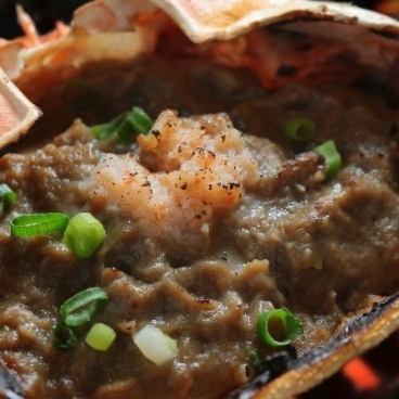 カニ味噌甲羅焼き