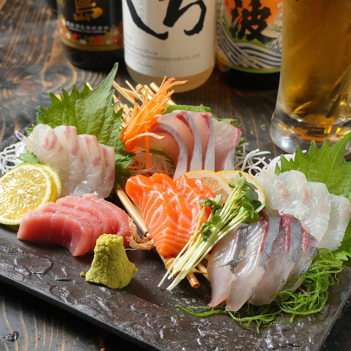 新鮮な食材のみ仕入れており、今が旬の海鮮をご堪能下さい。