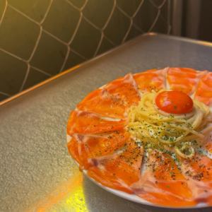 サーモンボナーラ