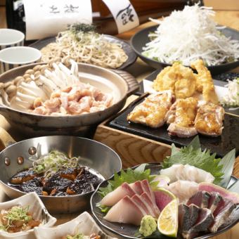 12月1日~11日まで日~木曜日限定コース5800円、お造り3種、酒蒸し等、90分飲み放題付きコース