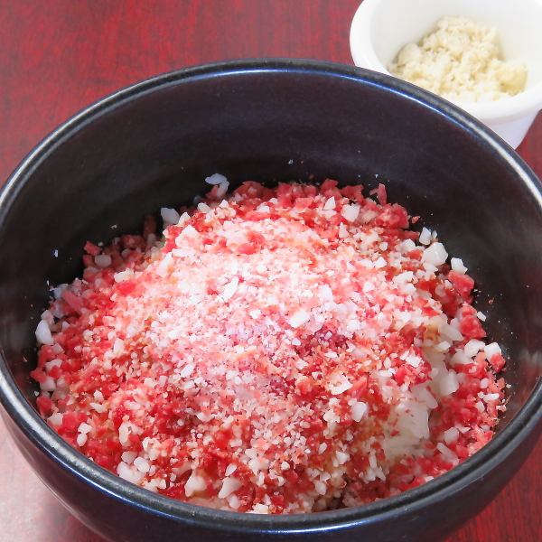 쇠고기 토로 플레이크 덮밥 (정규 크기)