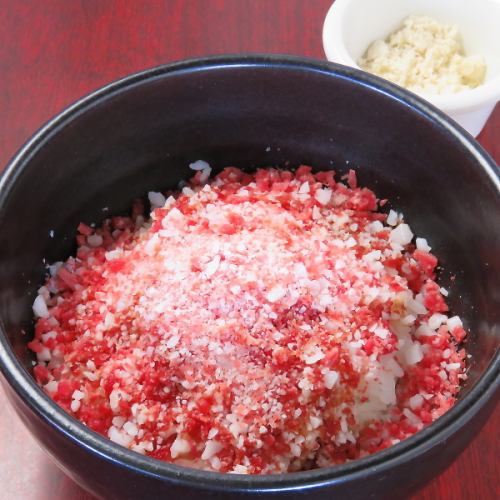 쇠고기 토로 플레이크 덮밥 (정규 크기)