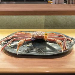 【活】ズワイガニフルコース（仕入れ値により金額変更の場合有り・40000円～45000円）