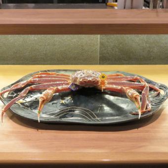 【春夏コース】カニと高級食材のマリアージュ
