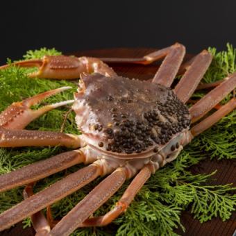 【活】ズワイガニフルコース (仕入れ価格により金額が変動があります)
