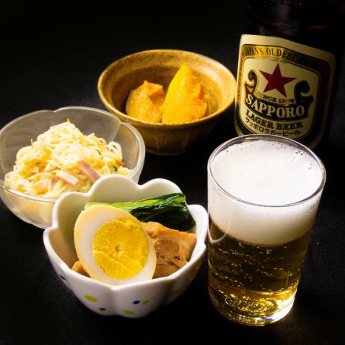 【日替わり】新鮮な生野菜にこだわった 「お番菜セット＋ドリンク付」 1300円(税込)