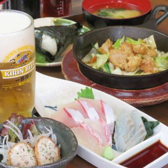 広島で唯一☆セットさん特製の選べる晩酌セット[6品＋1680円]