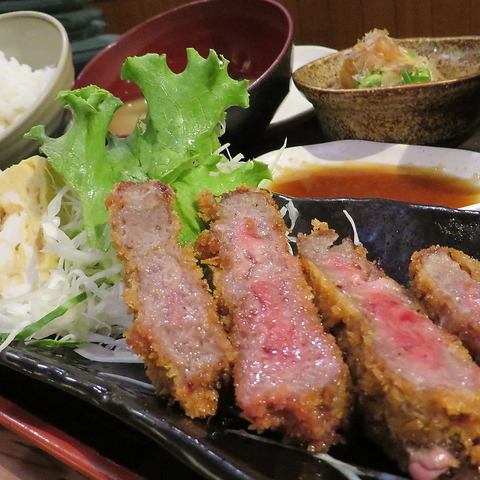ビフカツ定食