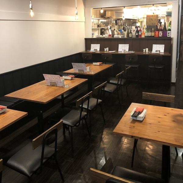 Recommended for those who want to enjoy both meals and cooking!You can enjoy your meal slowly in a calm atmosphere.It's a 2-minute walk to Nishikawaguchi Station, so it's safe to return.