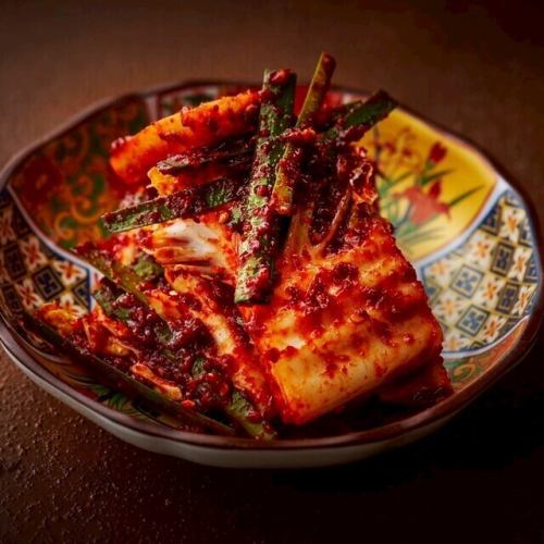 白菜の生キムチ