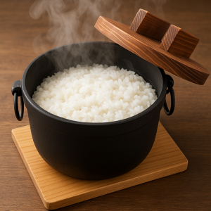 炊き立て銀シャリ