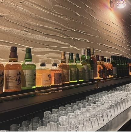 選べる飲み方1◆ボトルキープで時間無制限!!大人の隠れ家で至福の一杯を…