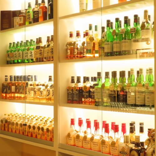 bottle whiskey bar