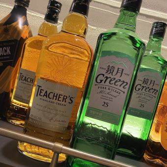 選べる飲み方２◆女性◆90分ハウスボトル飲み放題！！