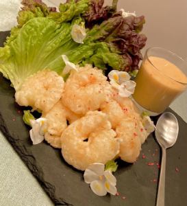 Special shrimp mayonnaise