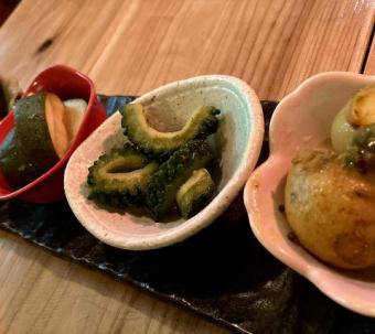 旬菜盛り合わせ　3点800円(税込)/5点1300円(税込)
