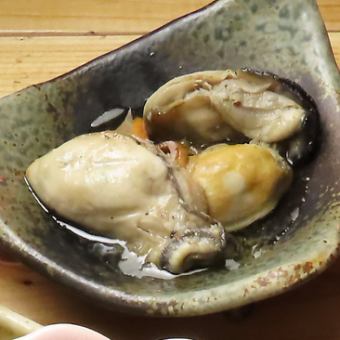 燻製カキのオイル漬（特大）1ヶ