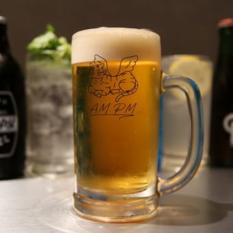 《お得な2時間単品飲み放題》生ビールもOKで2,000円！（LO30分前）