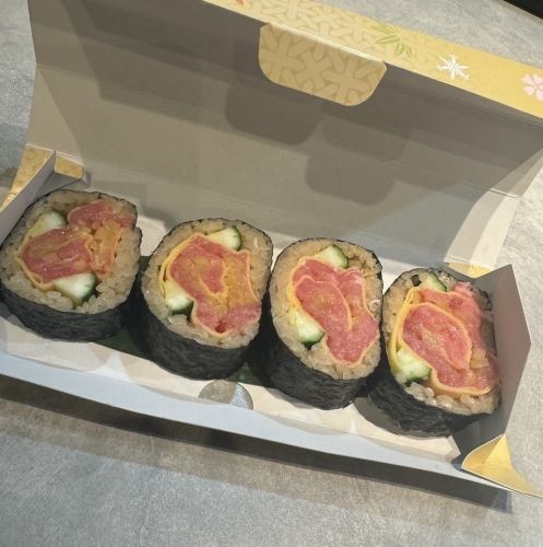 本鮪トロたく巻