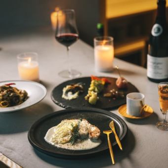 ディナーコース　7500円