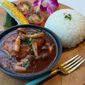 豆腐ハンバーグプレート