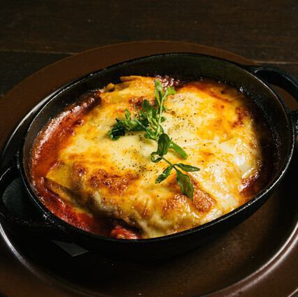 ミートソースラザニア