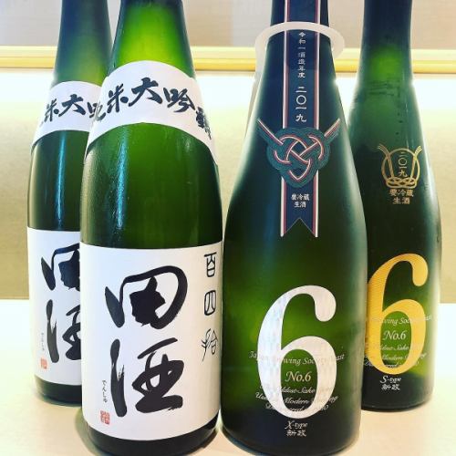 We have local sake from all over the country!
