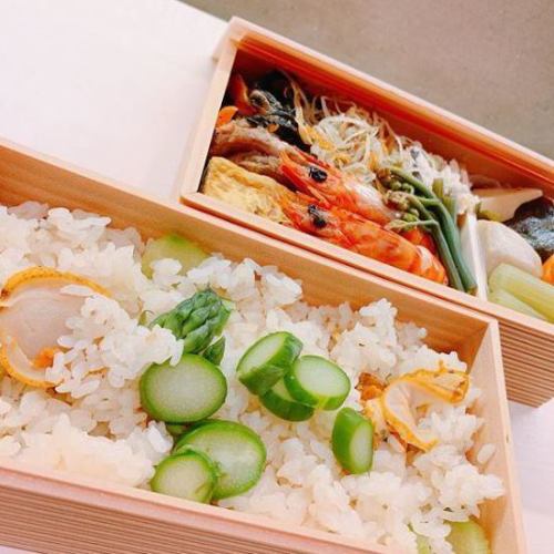 [Take-out sales] We accept reservations for Kappo bento and side dishes