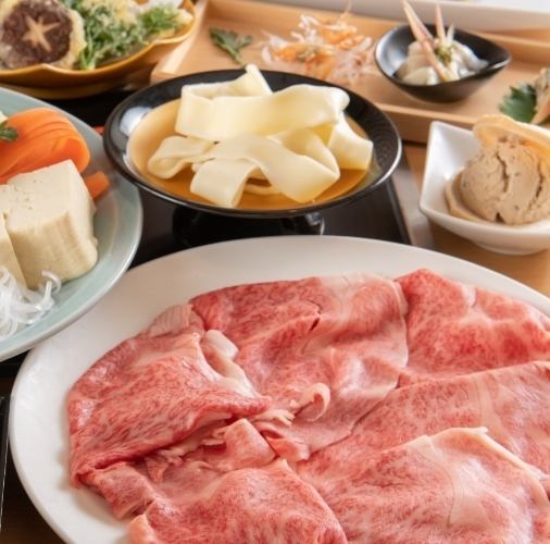 宴会や接待におすすめのしゃぶしゃぶのコースは3850円～ご用意！