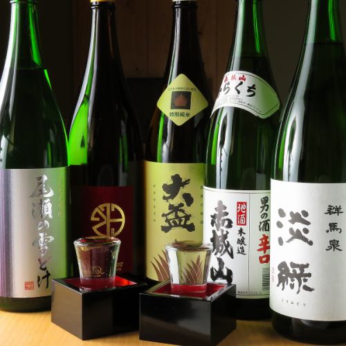 自慢の名酒とお料理で宴会