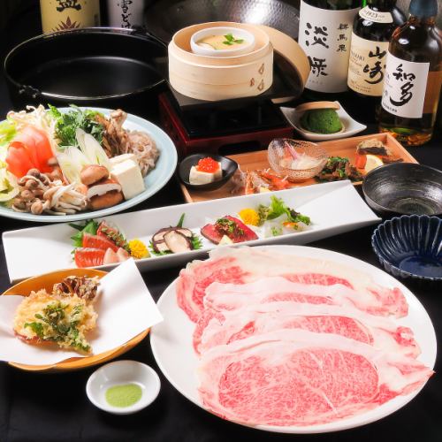 【接待や歓送迎会におすすめ】群馬県産の豚・国産和牛を堪能できるめでたやコースは3850円からご用意！