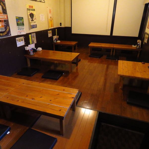 [From one person to small banquets and large banquets ◎] The retro interior with a sense of popularity is popular with men! One person can use a crispy drink on the way home from work to a banquet for up to 24 people ★