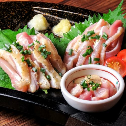 chicken sashimi