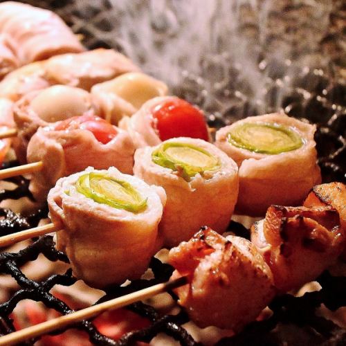 [Our specialty!] Vegetable skewers