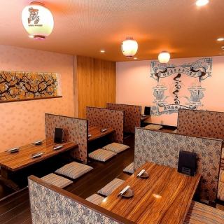 [For large parties/20-36 people] Sunken kotatsu seating perfect for parties! Available for up to 36 people♪ Recommended for company parties, club parties, and large parties! We can also rent out the entire restaurant depending on the number of people, so please feel free to contact us.