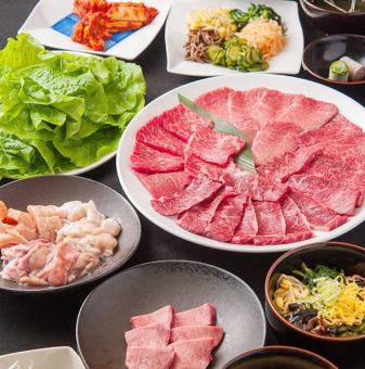"Full stomach course" + [all-you-can-drink 120 minutes] +1000 yen → 4,800 yen!