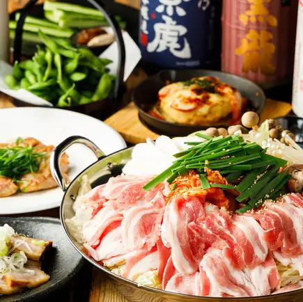 【含2小时畅饮】胜酣豪华套餐（共10道菜） - 3种火锅任选 - 5000日元