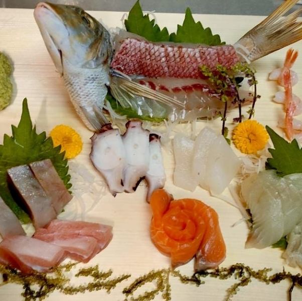 Assorted sashimi large