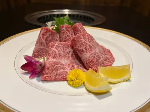 Selected Misuji (shoulder clod) of Japanese Black Wagyu Beef