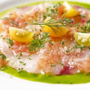 Fresh fish carpaccio