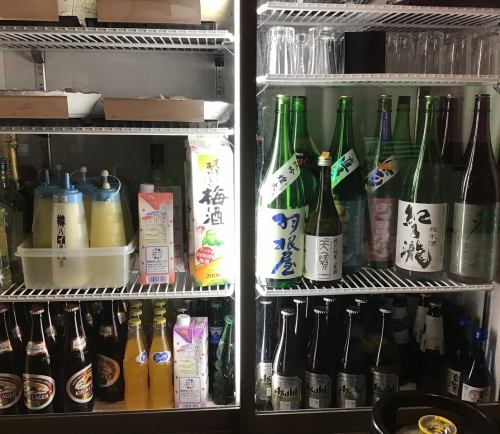 We have a selection of rare sake that is not found in other stores.