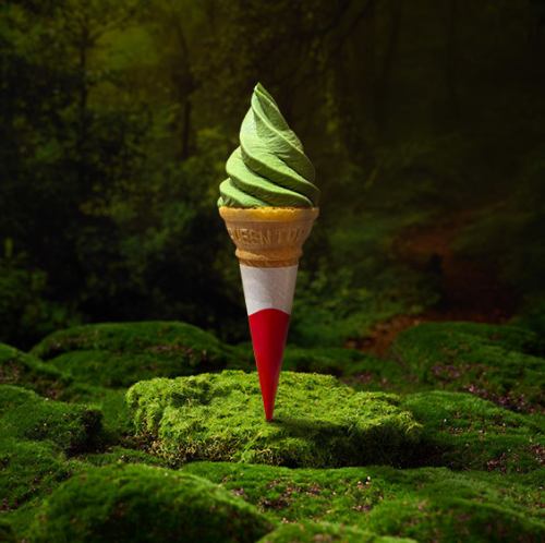 宇治抹茶アイスクリーム