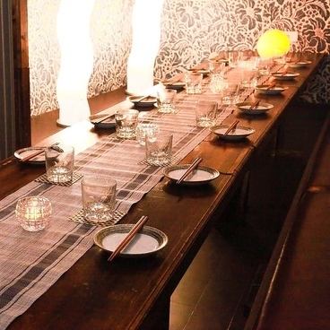 【전석 개인실】2명~70명까지 OK♪ 넓은 개인실에서 맛보는 색채 일본식이 호평◎