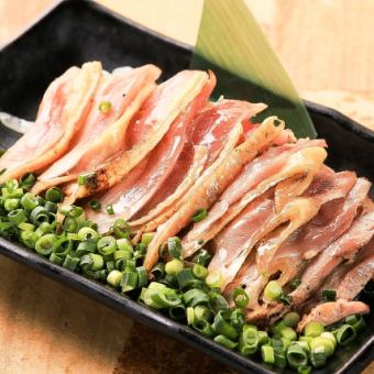 [2.5 hours all-you-can-drink included] Enjoy a full course of 9 dishes including boiled beef tongue with salt and green onions and seared shamo chicken with ponzu sauce for 4,500 yen (tax included)