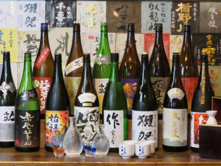 【当日OK！】120分単品日本酒飲み放題コース⇒2,800円（税込）