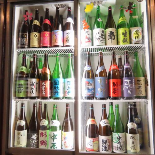 静岡地酒も県外日本酒も季節ものをしっかり取り揃え、お客様に最高の日本酒をご提供致します。